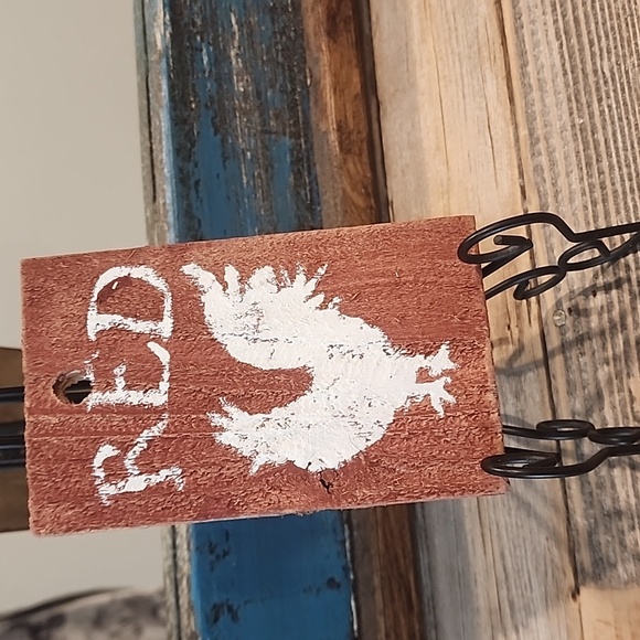 Farmhouse rooster sign - Picture 1 of 5